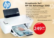 Urządzenie HP INK Advantage 2445 drukarka skan kopiarka
